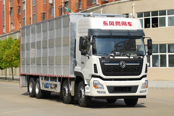 東風天龍四軸畜禽運輸車